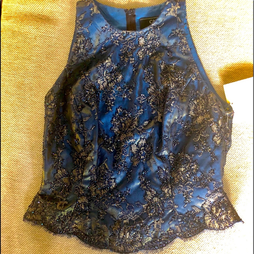 Elegant Carmen Marc Valvo top